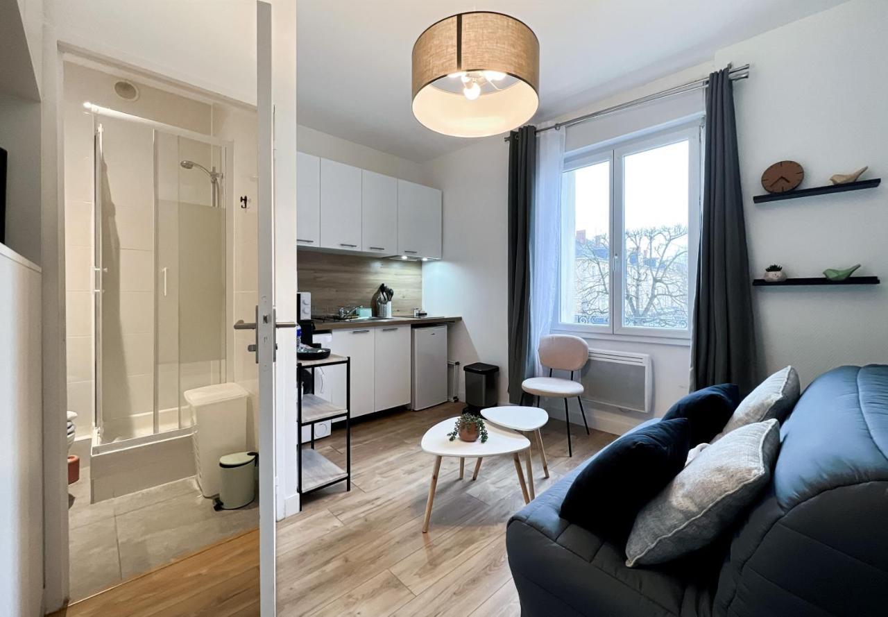 Ferienwohnung Le Studio 37 - Coeur De Rennes - Proche Gare Exterior foto